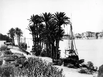 Paysage du Nil, c.1870